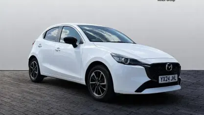 Used Mazda 2 Homura-Aka 116 HP (85 kW) 2023 White Hatchback