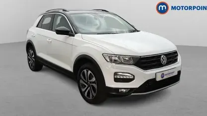 Usado VW T-Roc Active 150 CV (110 kW) 2021 Blanco SUV