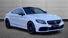 Polar white Used 2019 Mercedes C63S AMG Premium Plus Coupe | £50,795 (Good price)