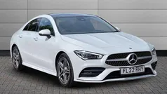Digital white Used 2022 Mercedes CLA220 AMG Line Premium Plus Sedan | £26,990 (Good price)