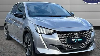 Used Peugeot e-208 Premium 100 kW (136 HP) 2021 Cumulus grey Hatchback