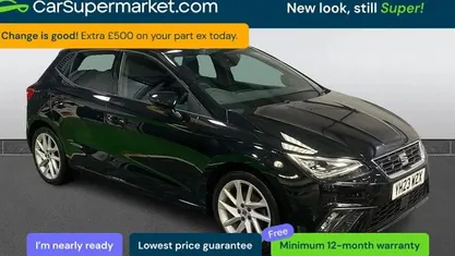 Used Seat Ibiza FR 110 HP (80 kW) 2023 Black Hatchback