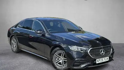 Used Mercedes E200 AMG line 204 HP (150 kW) 2025 Black Sedan