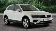 Pure white Used 2020 VW Tiguan SEL SUV | £22,990 (Fair price)