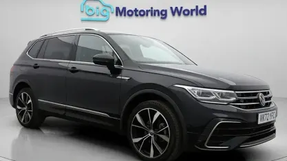 Used VW Tiguan Allspace R-line 150 HP (110 kW) 2022 Black SUV