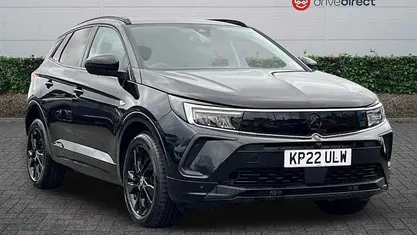 Used Vauxhall Grandland X SRi 131 HP (96 kW) 2021 Black SUV