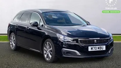 Used Peugeot 508 SW GT-line 150 HP (110 kW) 2017 Black Estate