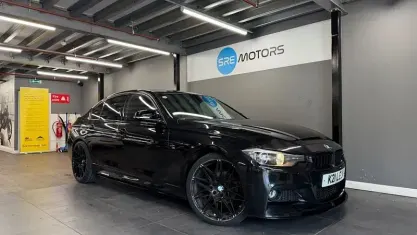 Usado BMW 318 M Sport 143 CV (105 kW) 2015 Negro Berlina