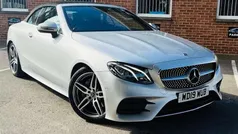 Silver Used 2019 Mercedes E220 AMG line Cabriolet | £17,880 (Fair price)