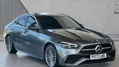 Grey Used 2022 Mercedes C220 AMG Line Premium Sedan | £31,604 (Fair price)