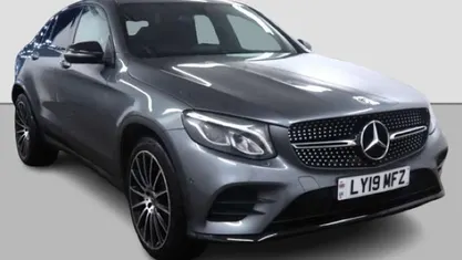 Used Mercedes GLC250 AMG Line Premium 211 HP (155 kW) 2019 Grey Coupe