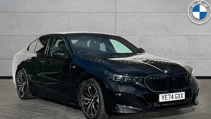 Black Used 2024 BMW 520 M Sport Sedan | £39,694 (Fair price)