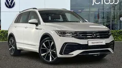 White Used 2023 VW Tiguan R-line SUV | £31,447 (Fair price)