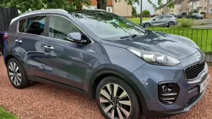 Used Kia Sportage 141 HP (103 kW) 2018 Blue SUV