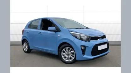 Begagnad Kia Picanto 84 HK (61 kW) 2018 Blå Halvkombi