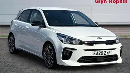 Used Kia Rio GT-Line 120 HP (88 kW) 2020 White Hatchback