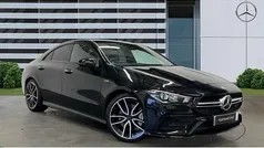 Black Used 2022 Mercedes CLA35 AMG Premium Coupe | £33,562 (Good price)