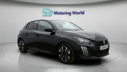 Used Peugeot 208 Allure 101 HP (74 kW) 2024 Black Hatchback