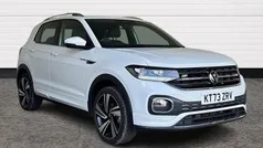 White Used 2023 VW T-Cross R-line SUV | £22,500 (Fair price)