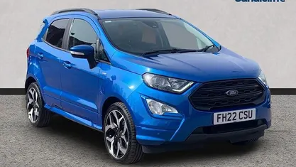 Used Ford Ecosport ST-Line 140 HP (102 kW) 2022 Blue SUV