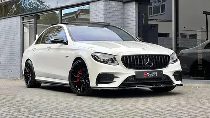 White Used 2019 Mercedes E53 AMG Premium Plus Sedan | £34,950 (Fair price)
