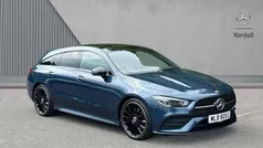Blue Used 2023 Mercedes CLA200 AMG Line Premium Plus Estate | £26,813 (Good price)