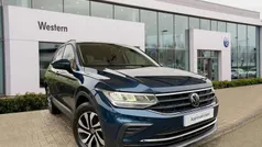 Blue Used 2021 VW Tiguan Active SUV | £21,590 (Fair price)