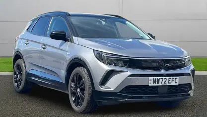 Used Vauxhall Grandland X GS Line 131 HP (96 kW) 2022 Grey SUV