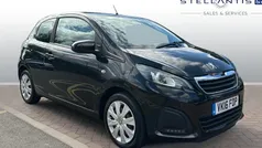 Black Used 2016 Peugeot 108 Active Hatchback | £4,995 (Fair price)