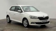 Candy white Used 2021 Skoda Fabia SE Hatchback | £11,900 (Fair price)