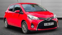 Red Used 2016 Toyota Yaris Hatchback | £7,550 (Fair price)