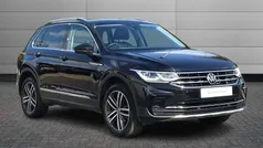 Black Used 2021 VW Tiguan Elegance SUV | £22,150 (Fair price)