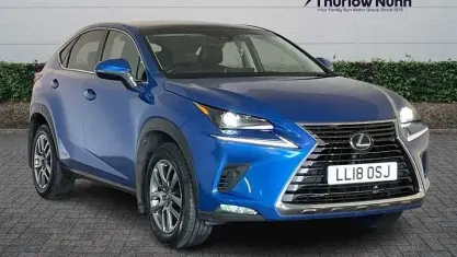 Used Lexus NX300h Luxury Line 197 HP (144 kW) 2018 Blue SUV