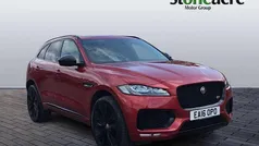 Red Used 2016 Jaguar F-Pace S SUV | £16,499 (Good price)