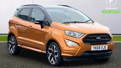 Used Ford Ecosport ST-Line 125 HP (91 kW) 2018 Orange SUV
