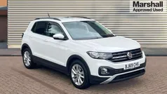 White Used 2019 VW T-Cross SE SUV | £13,216 (Fair price)