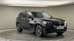 Carbon black Used 2019 BMW X3 M Sport SUV | £21,600 (Fair price)