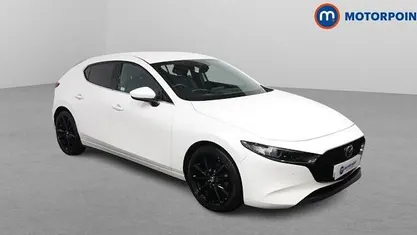 White Used 2021 Mazda 3 Inclusive Hatchback | £16,399 (Fair price)