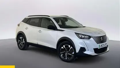 Used Peugeot e-2008 Allure Premium 100 kW (136 HP) 2022 White SUV