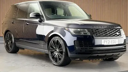 Used Land Rover Range Rover S 300 HP (220 kW) 2021 Portofino blue SUV