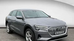 Grey Used 2022 Audi e-tron Advanced SUV | £18,390 (Good price)
