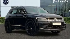 Black Used 2020 VW Tiguan R-line SUV | £23,250 (Good price)