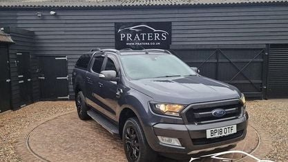 Używany Ford Ranger Wildtrack 200 KM (147 kW) 2018 Szary Pickup