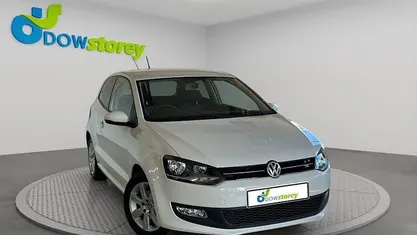 Used VW Polo Edition 60 HP (44 kW) 2013 White Hatchback