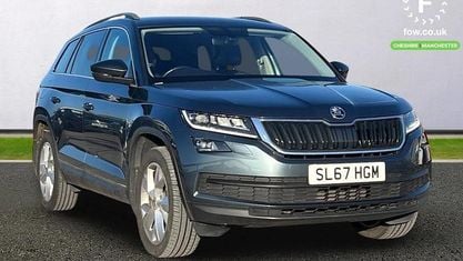 Używany Skoda Kodiaq SE L 150 KM (110 kW) 2017 Szary SUV