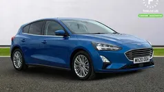 Blue Used 2020 Ford Focus Titanium X Hatchback | £16,199 (Fair price)
