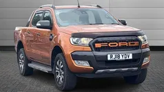 Orange Used 2018 Ford Ranger Wildtrack Pickup | £15,990 (Fair price)