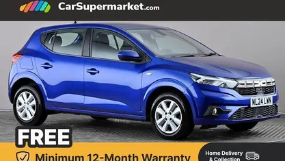 Used Dacia Sandero Expression 91 HP (66 kW) 2024 Blue Hatchback