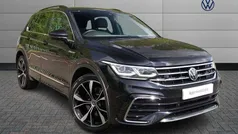 Black Used 2021 VW Tiguan R-line SUV | £25,990 (Fair price)
