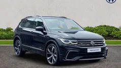 Black Used 2021 VW Tiguan R-line SUV | £27,000 (Fair price)